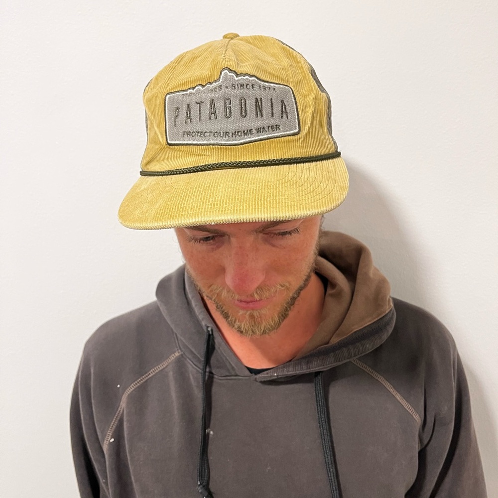Patagonia corduroy fly catcher hat